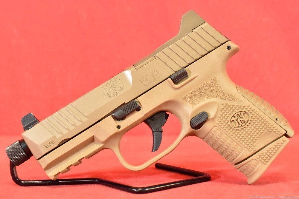 FN 509 Compact Tactical 9mm 4.32" FDE NS 509-509 Compact-Tactical-img-2
