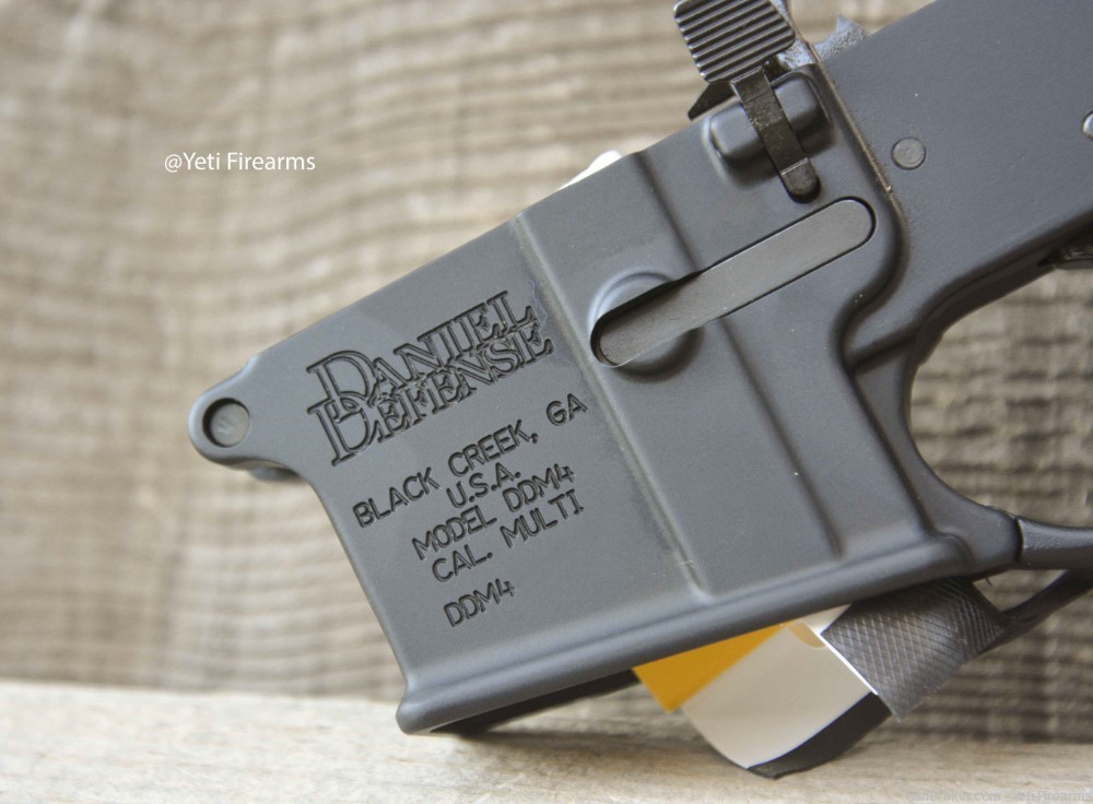 Daniel Defense DDM4 AR-15 Pistol Lower W/ Law Folder 5.56mm No CC Fee DD   -img-4