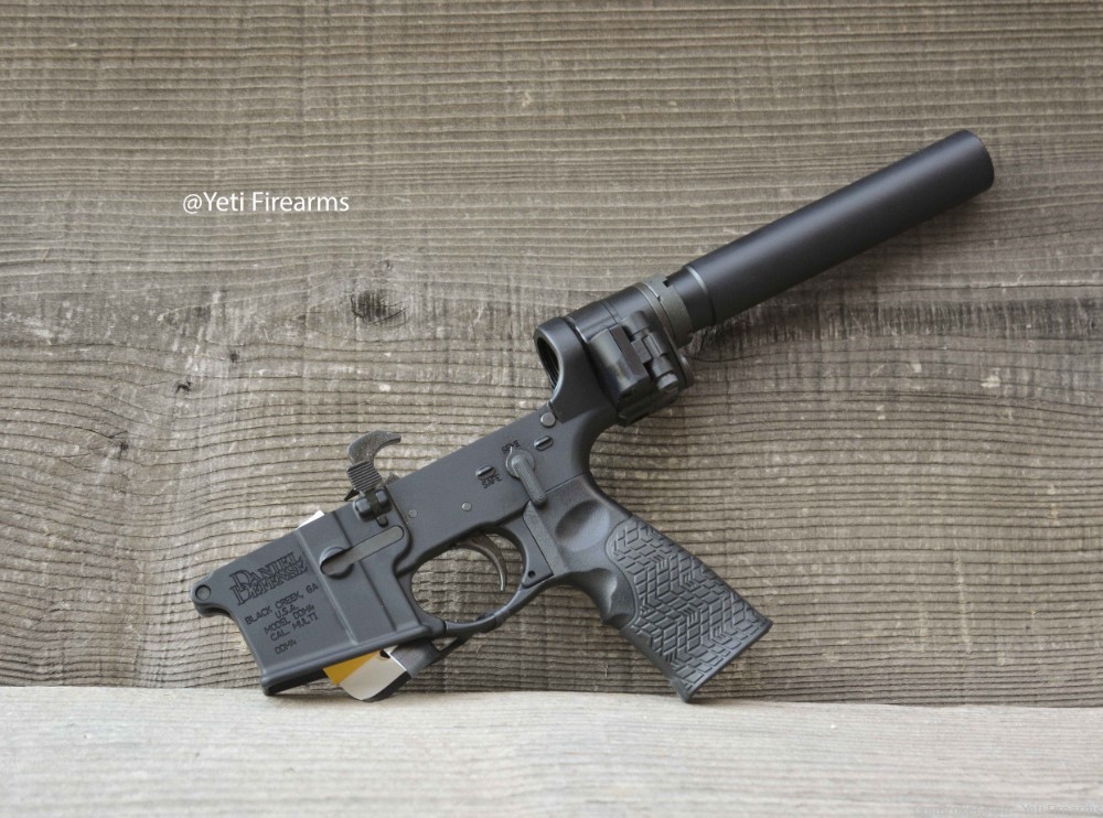 Daniel Defense DDM4 AR-15 Pistol Lower W/ Law Folder 5.56mm No CC Fee DD   -img-2
