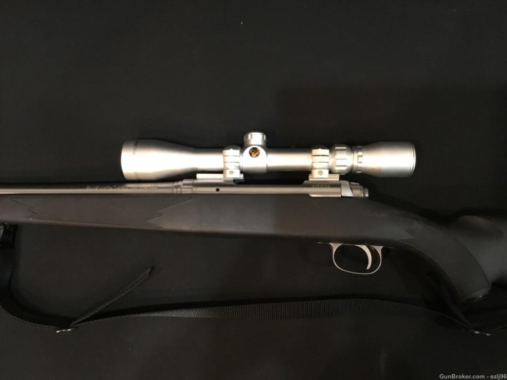 PENNY AUCTION SAVAGE 16 STAINLESS 270 WSM 24" SIMMONS 3-9X40 SCOPE-img-4