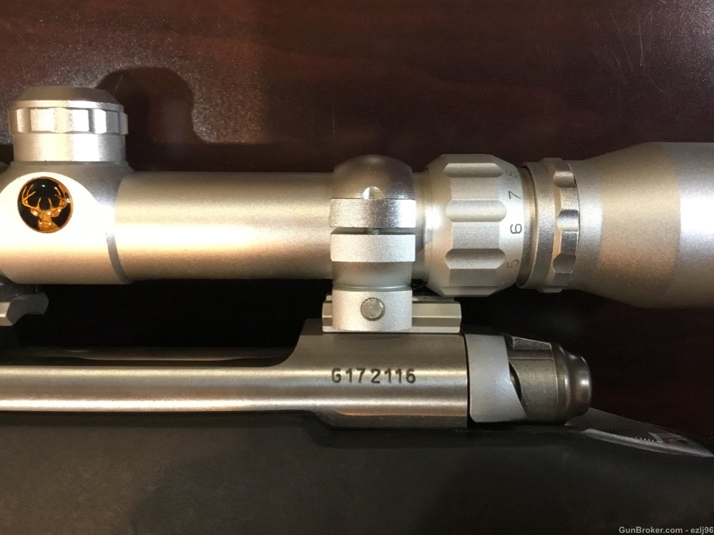 PENNY AUCTION SAVAGE 16 STAINLESS 270 WSM 24" SIMMONS 3-9X40 SCOPE-img-7