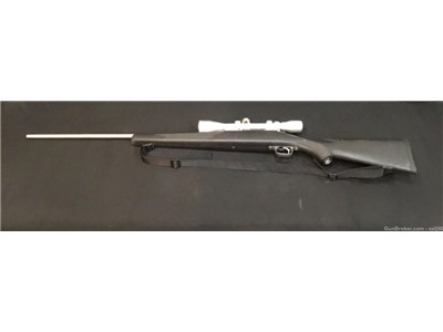 PENNY AUCTION SAVAGE 16 STAINLESS 270 WSM 24" SIMMONS 3-9X40 SCOPE