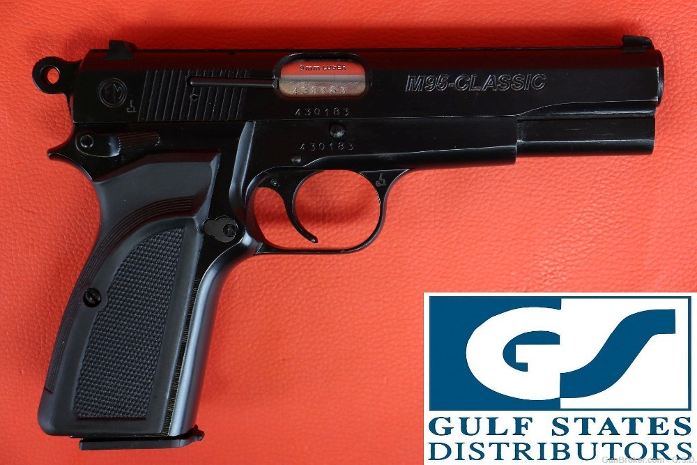 *FM Argentina 9mm Hi Power pistol-EXC COND!-img-0