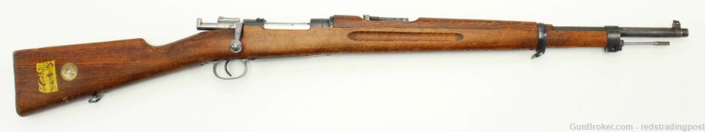 Husqvarna M38 Mauser 24" Barrel 6.5x55mm Swede Bolt Action Rifle C&R -img-0