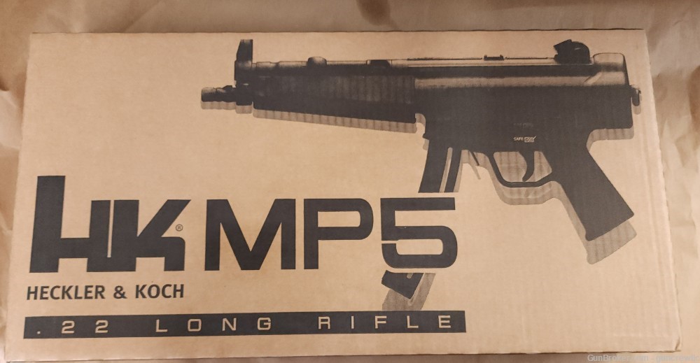 Heckler & Koch H&K MP5-22 81000470 HK MP-5 22LR Black 9" Layaway Available-img-1