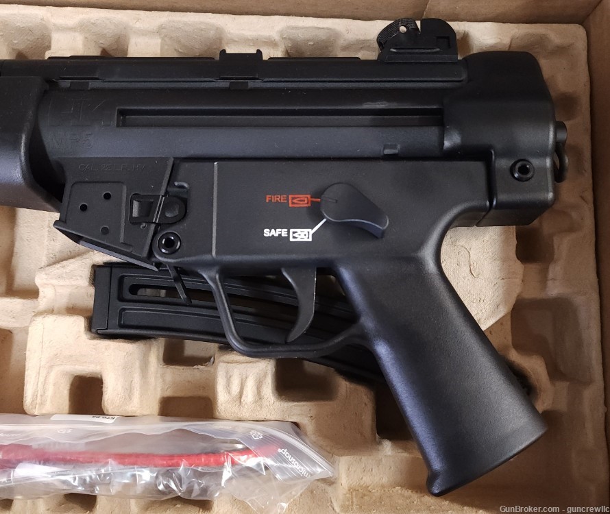 Heckler & Koch H&K MP5-22 81000470 HK MP-5 22LR Black 9" Layaway Available-img-7