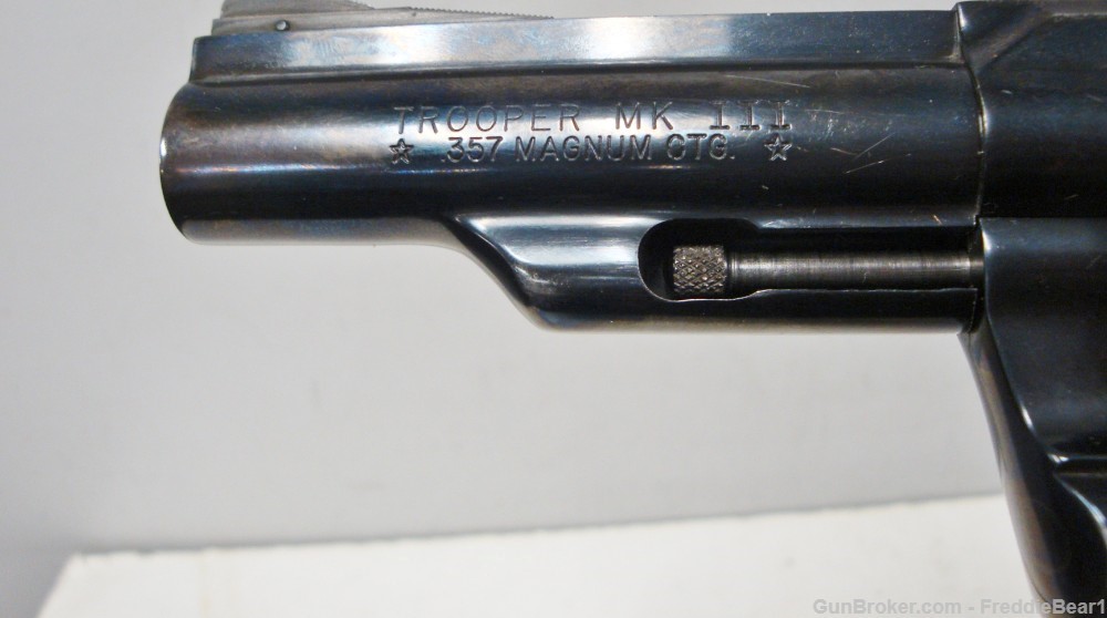 Colt Trooper MK III 357 Mag 4” Blue 1974  With Original Factory Box -img-16
