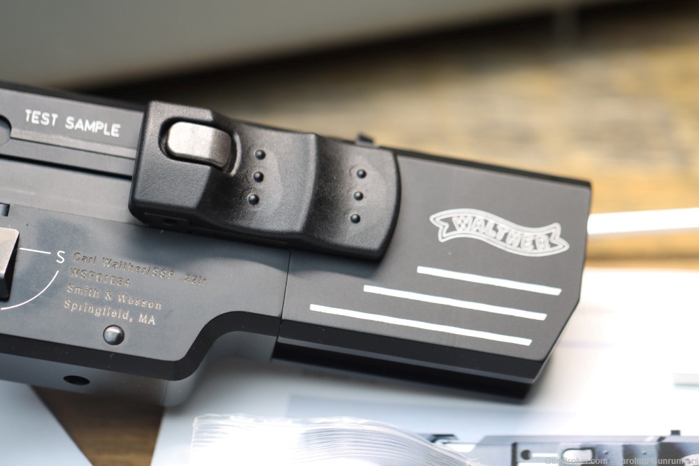 Walther SSP .22 LR Target Pistol Semi Auto S-Grip 6.02"-img-1