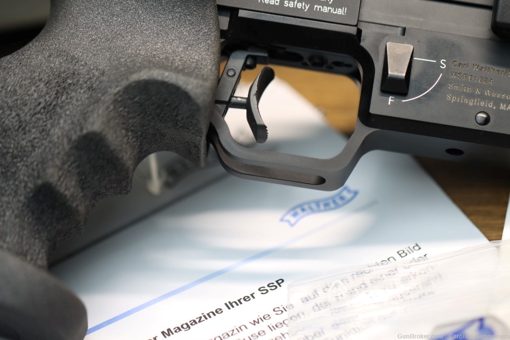 Walther SSP .22 LR Target Pistol Semi Auto S-Grip 6.02"-img-5