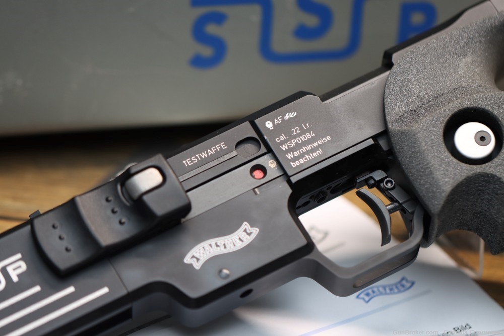 Walther SSP .22 LR Target Pistol Semi Auto S-Grip 6.02"-img-8