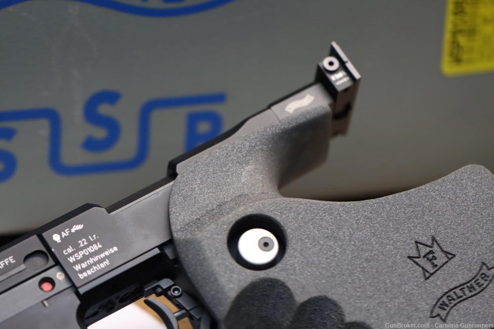 Walther SSP .22 LR Target Pistol Semi Auto S-Grip 6.02"-img-9