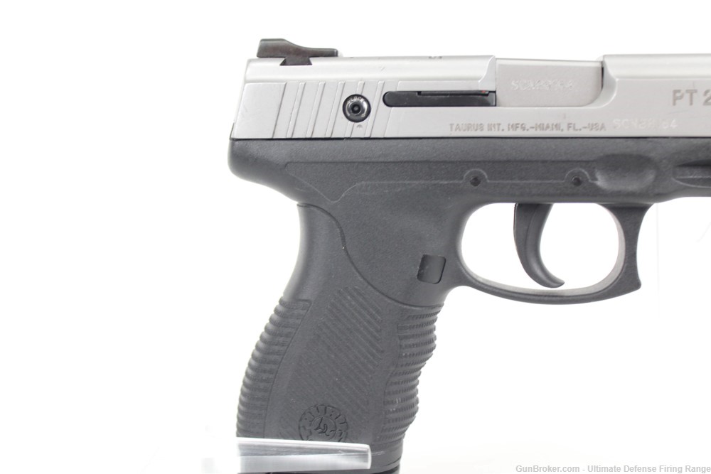Taurus Model PT24/7 PRO DS 40 S&W 15+1 Cap 2-Tone Stainless Over Black-img-4