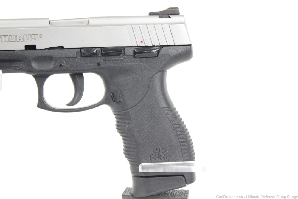Taurus Model PT24/7 PRO DS 40 S&W 15+1 Cap 2-Tone Stainless Over Black-img-7
