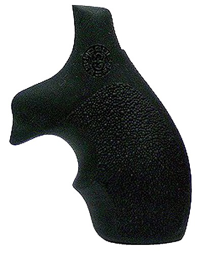 Hogue Monogrip Finger Grooves for S&W J-Frame with Round Butt Rubber Bantam-img-0