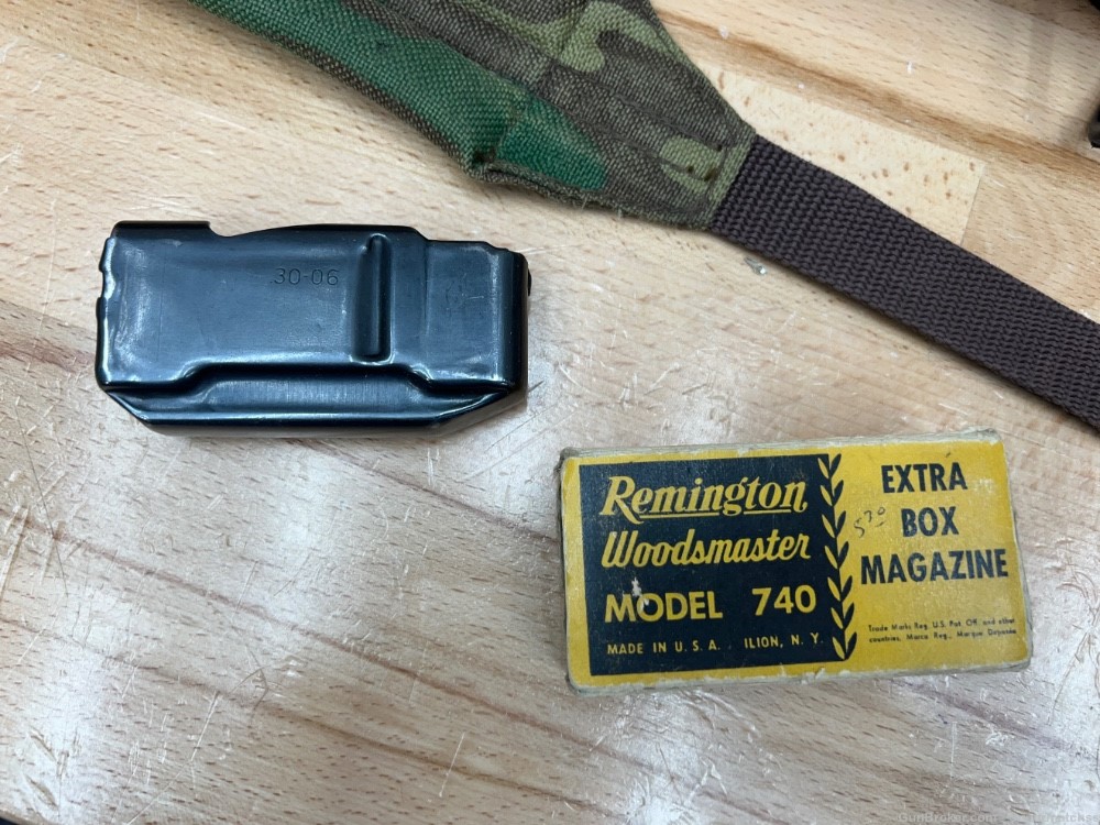 Remington 740 Woodsmaster 30-06 semi auto rifle-img-10