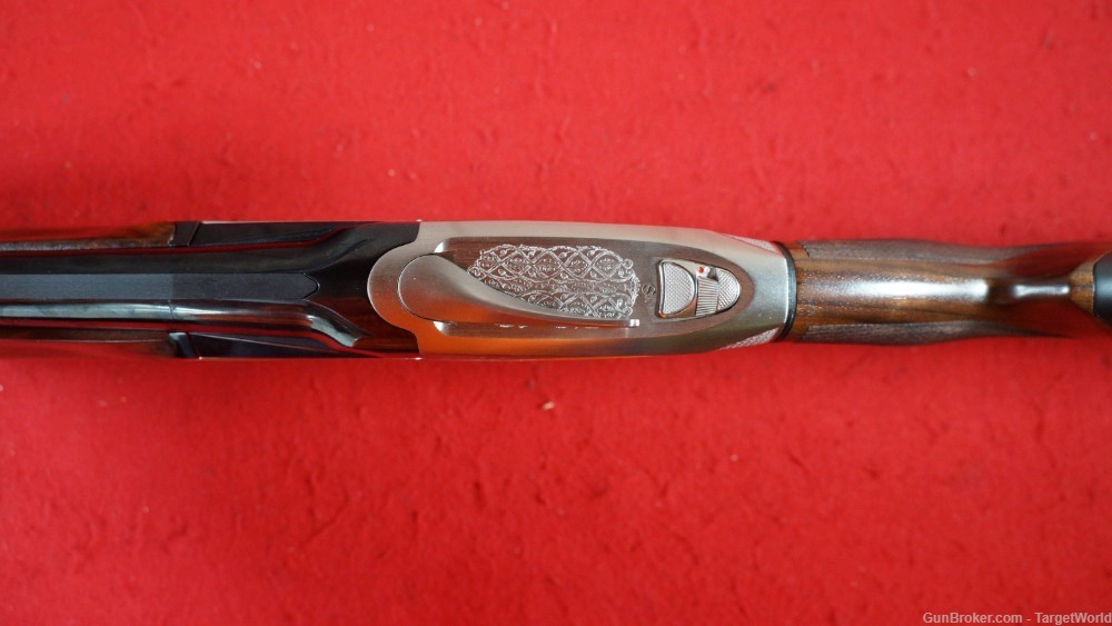 BENELLI 828U 12 GA OVER UNDER SHOTGUN ENGRAVED NICKEL (BEN10703)-img-14