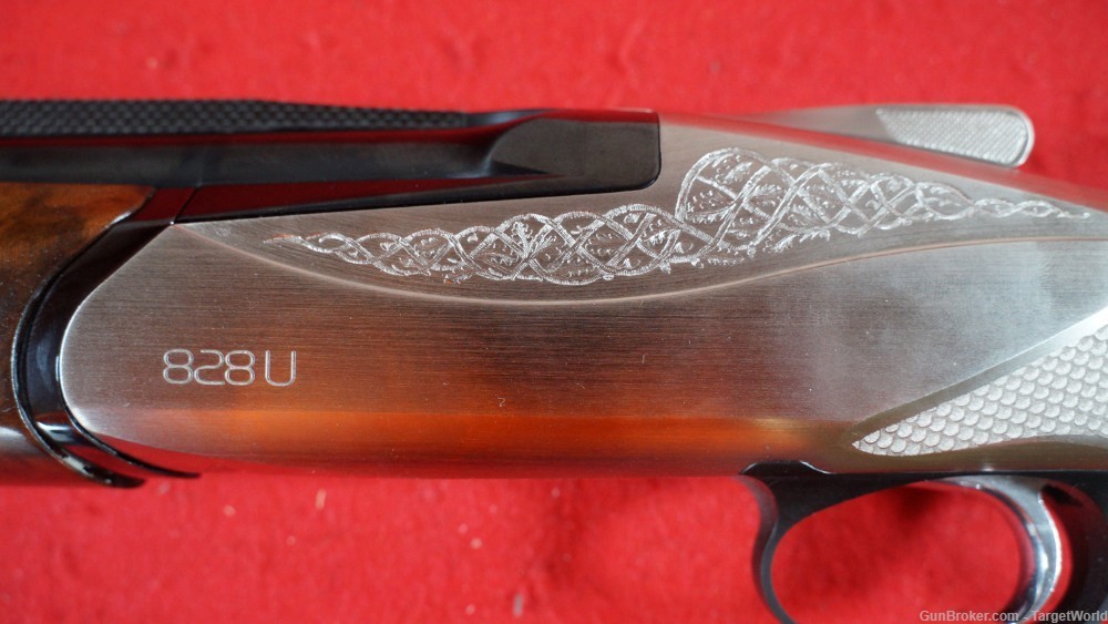 BENELLI 828U 12 GA OVER UNDER SHOTGUN ENGRAVED NICKEL (BEN10703)-img-21