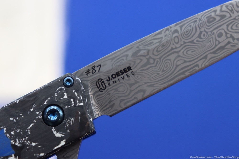 Benchmade GOLD CLASS Tengu Flipper Knife 601-211 NIB #87 DAMASCUS Steel NEW-img-8