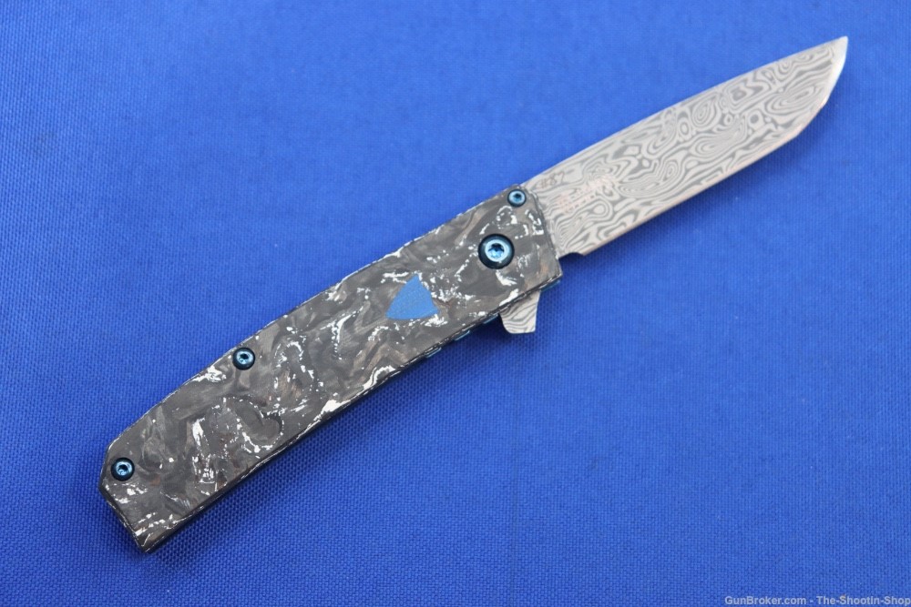 Benchmade GOLD CLASS Tengu Flipper Knife 601-211 NIB #87 DAMASCUS Steel NEW-img-4