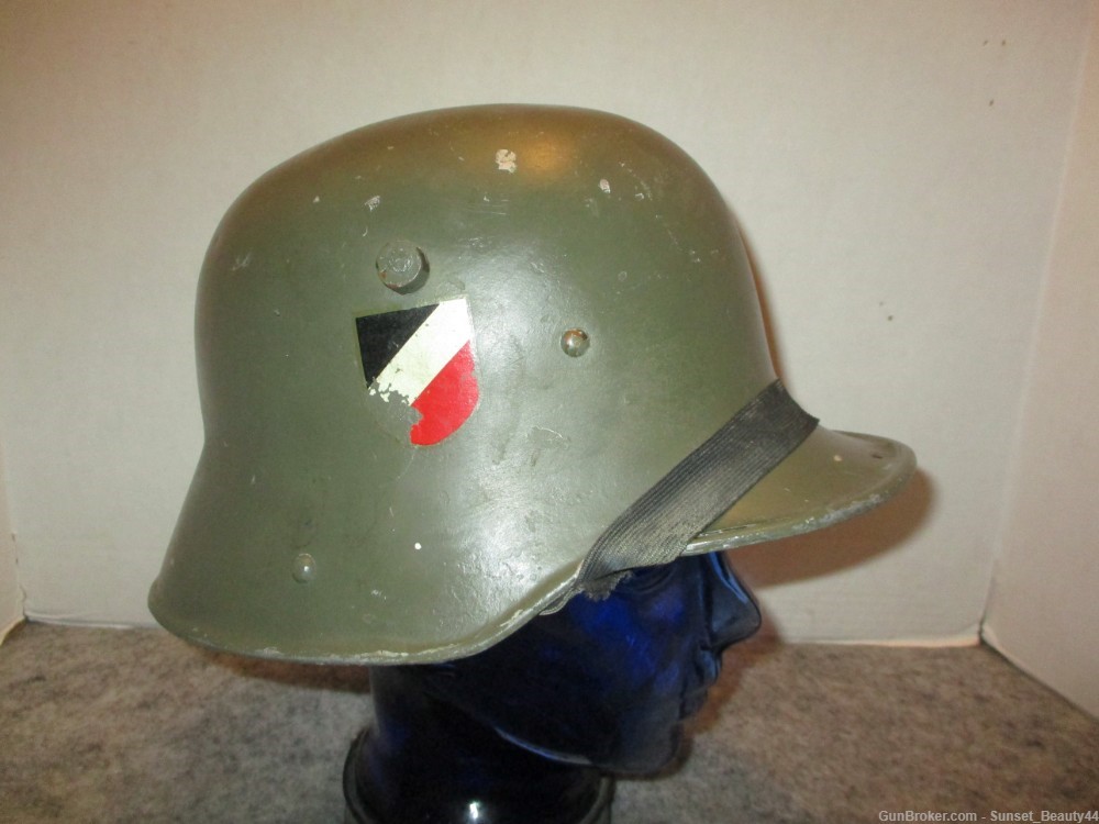 WW1 & WW11 Type Aluminum German M16 Helmet-img-0