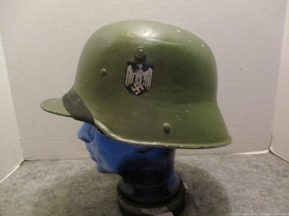 WW1 & WW11 Type Aluminum German M16 Helmet-img-5