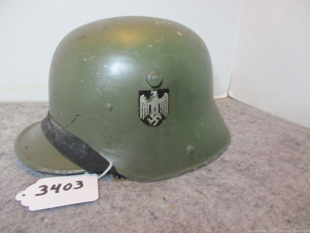 WW1 & WW11 Type Aluminum German M16 Helmet-img-25