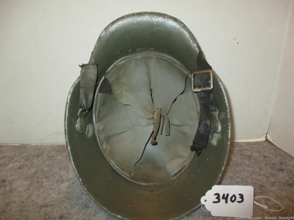 WW1 & WW11 Type Aluminum German M16 Helmet-img-9