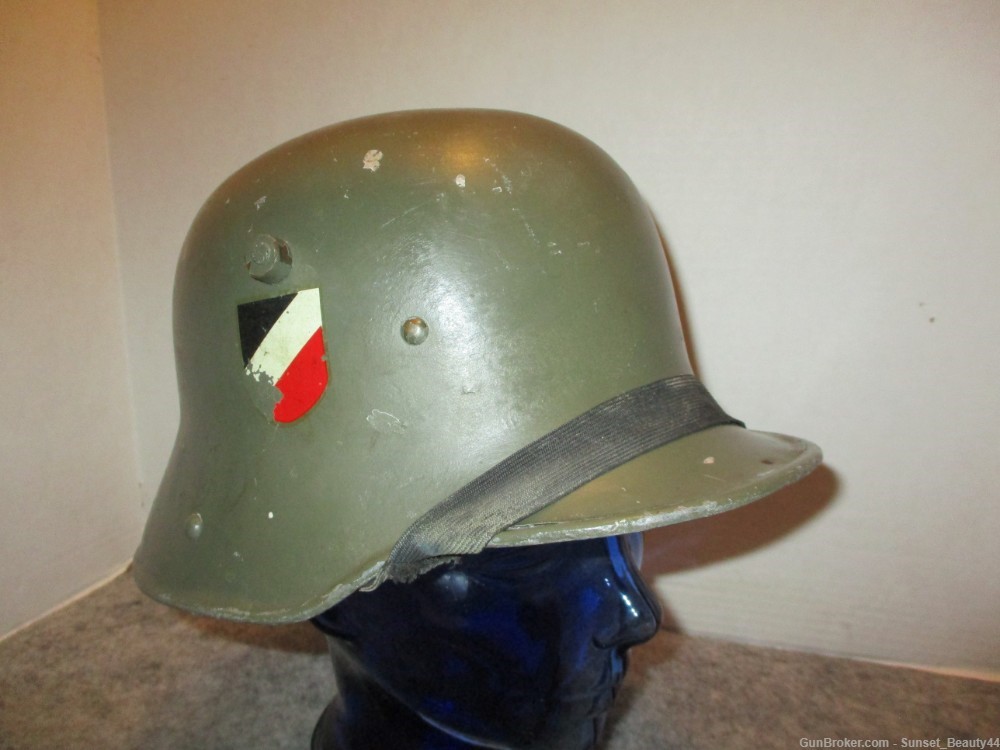 WW1 & WW11 Type Aluminum German M16 Helmet-img-1