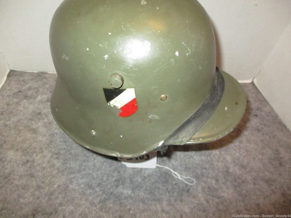 WW1 & WW11 Type Aluminum German M16 Helmet-img-2