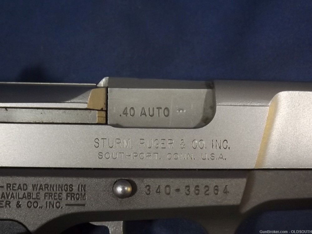 Ruger P91DC, 40 S&W Semi-Auto Pistol w/Box (1994)-img-4