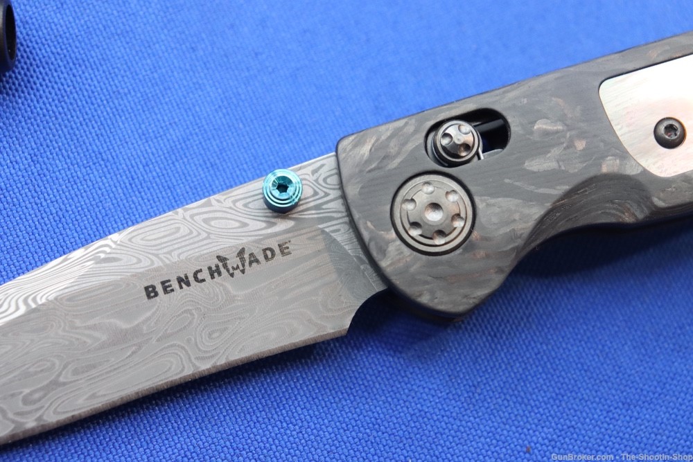 Benchmade GOLD CLASS FORAY Knife 698-181 NIB #1183 DAMASCUS Steel NEW-img-14