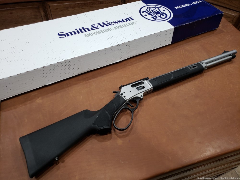 Smith & Wesson Model 1854 Lever-Action Rifle 44 Magnum 13812 NO RESERVE-img-1