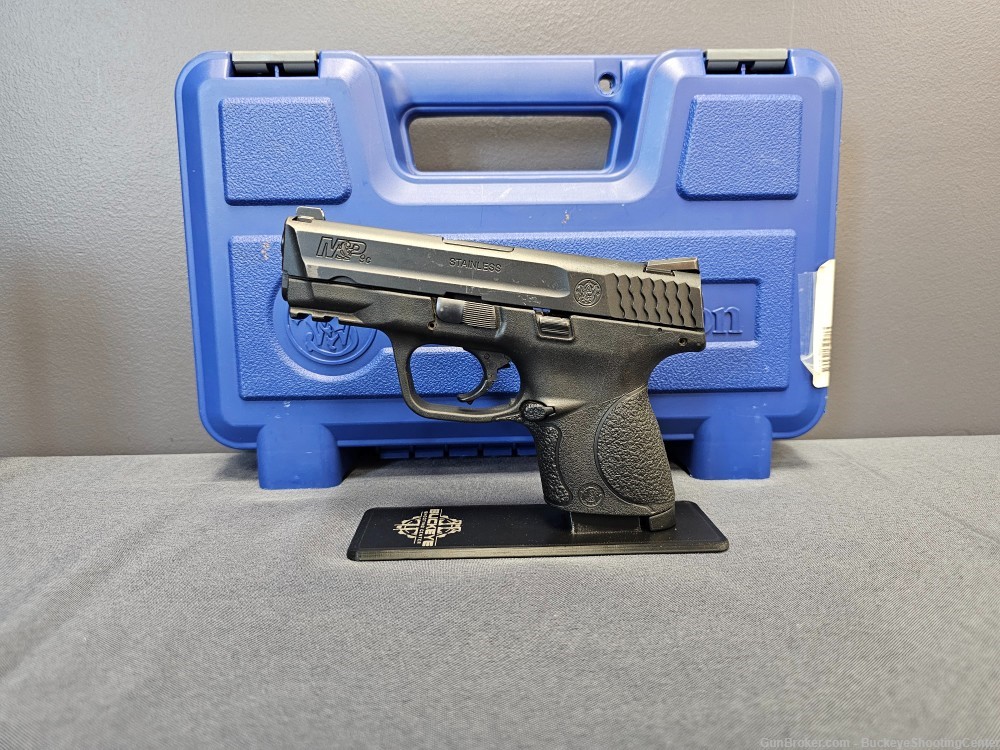 Smith & Wesson M&P9 Compact Gen 1 NMS Trijicon NS W/Factory Box-img-1