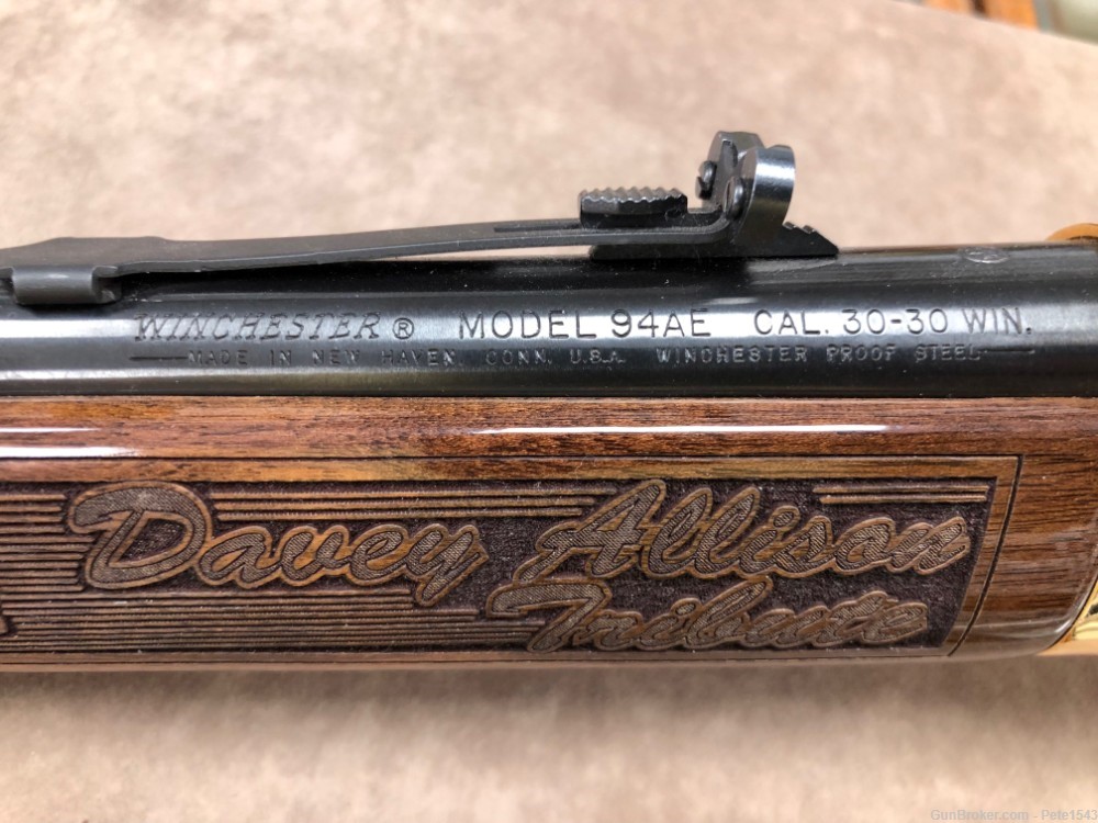 Winchester 94AE Davey Allison 1 of 500 30-30 Rifle-img-19