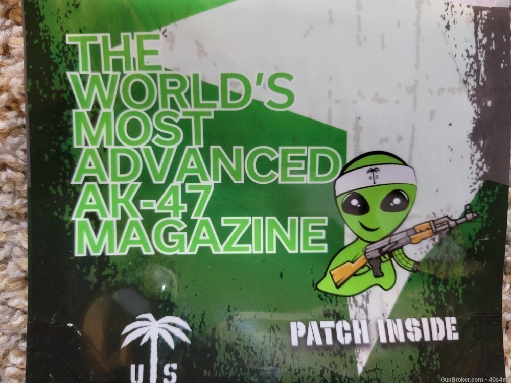US Palm AK47 Alien green 30rd Magazine with patch special edition 7.62x39-img-22