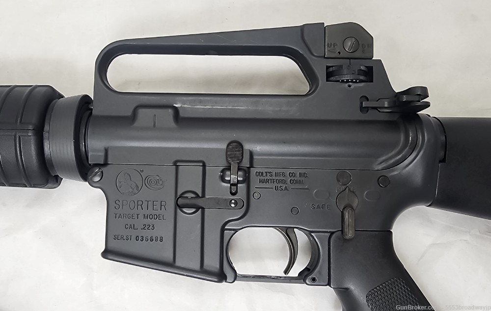 Colt Sporter Target Pre Ban 5.56mm HBAR 7MAGS-img-3