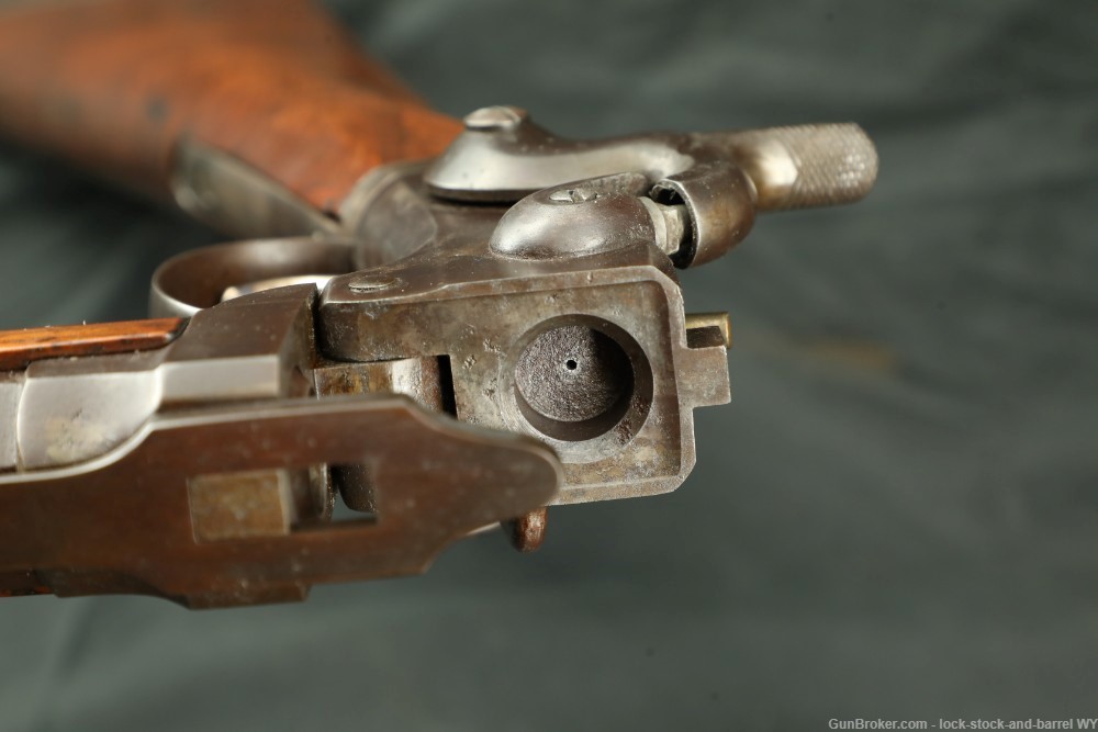 US Union Cavalry Civil War Smith Carbine .50 Cal Percussion Rifle Antique-img-26