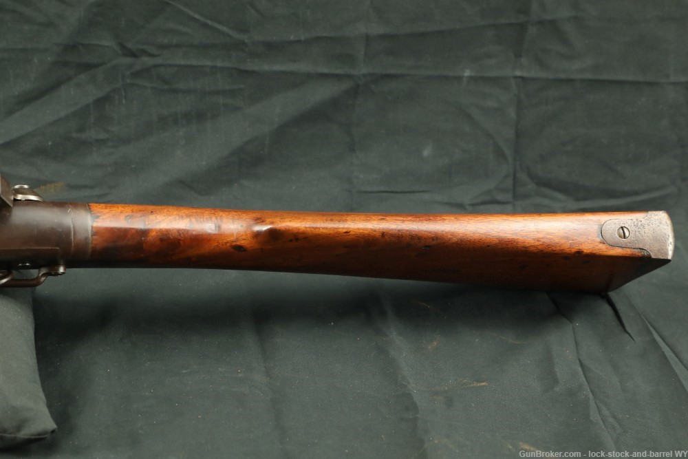 US Union Cavalry Civil War Smith Carbine .50 Cal Percussion Rifle Antique-img-15