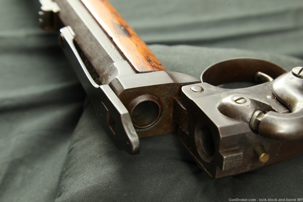 US Union Cavalry Civil War Smith Carbine .50 Cal Percussion Rifle Antique-img-24