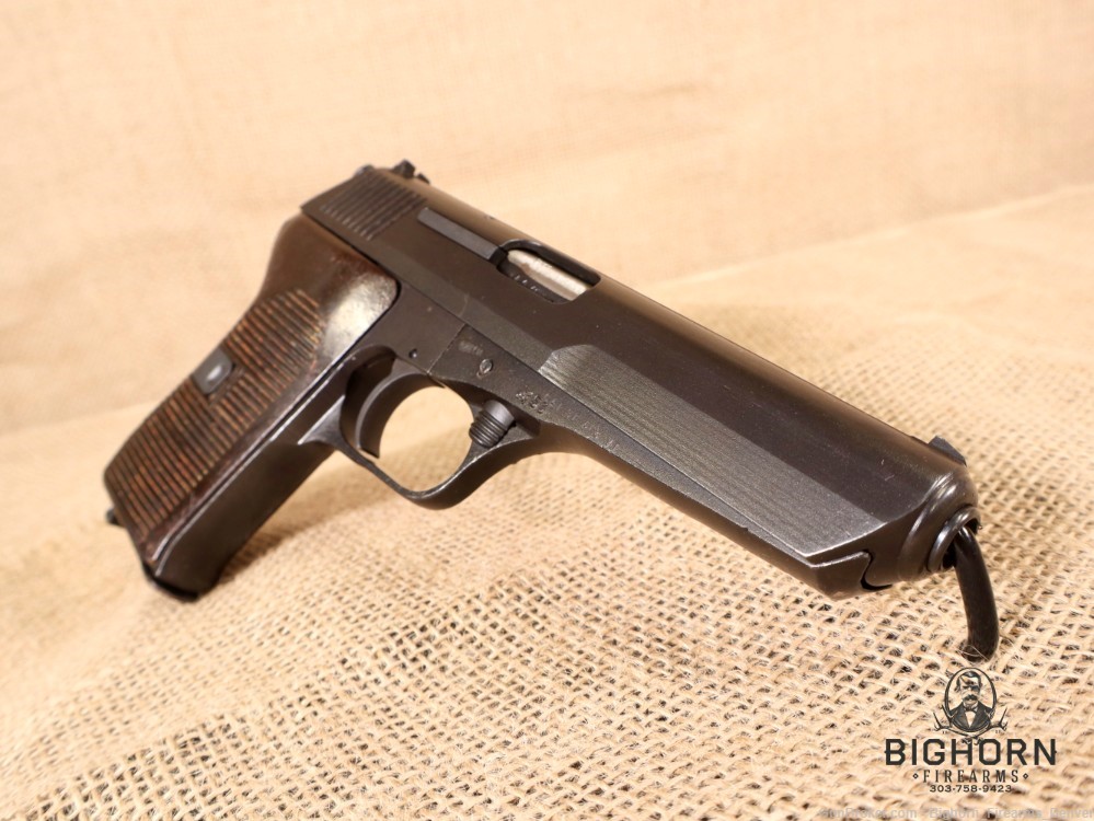 Czech CZ-52 Single-Action Semi-Auto Pistol 9mm, Mfg. 1953 w/ Holster 2 Mags-img-10