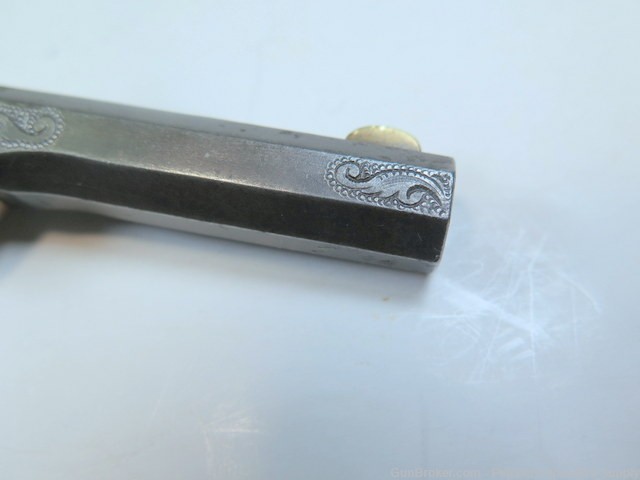 Antique Merwin & Bray New York 22RF Single Shot Derringer Ivory Engraved-img-16