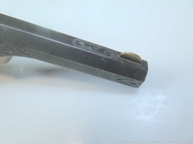 Antique Merwin & Bray New York 22RF Single Shot Derringer Ivory Engraved-img-17
