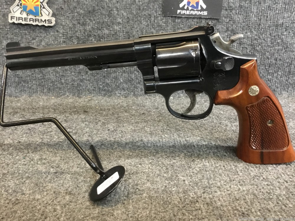 Smith & Wesson 15-6 DA/SA Revolver .38SPL 6" BBL, w/ Box-img-2
