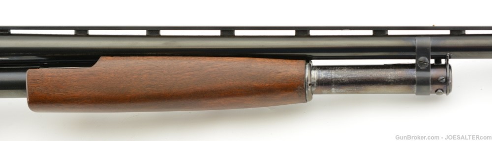 Winchester Model 12 Pump 12 Gauge Vent Rib Straight Stock 1939 C&R-img-4