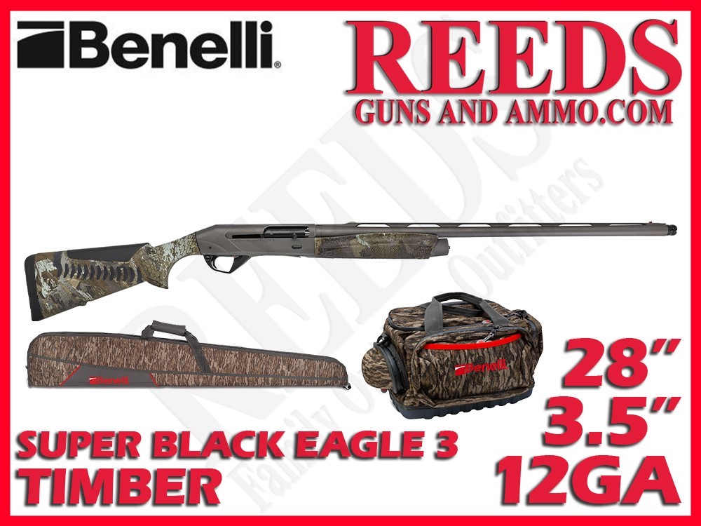 Benelli Super Black Eagle 3 Timber Tungsten 12 Ga 3-1/2in 28in 11230-img-0
