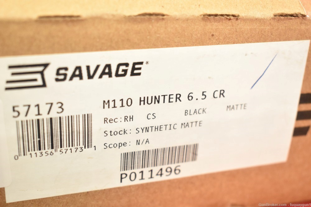 Savage 110 Hunter 6.5 Creedmoor 24" 4rd 57173 Savage-110 Hunter-img-8