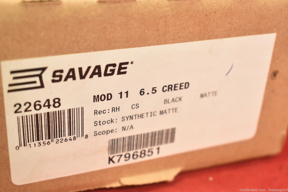 Savage Model 11 Long Range Hunter 6.5 Creedmoor 24" 22648 Savage-11 LR -img-9