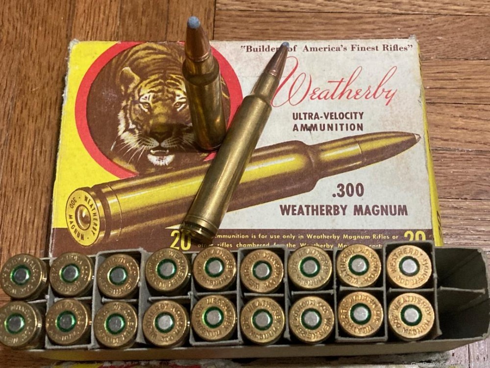 300 Weatherby Mag 180gr PSP Rifle Ammo 20rds 300 Wby Magnum Tiger-img-2
