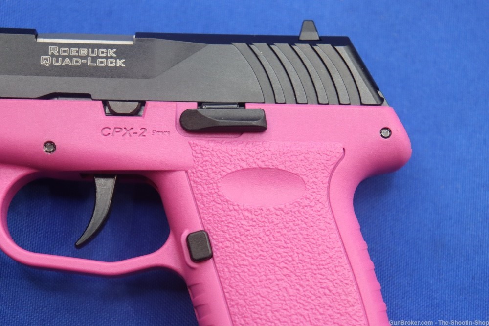 SCCY Industries Model CPX-2 GEN3 Pistol 9MM Luger 2-TONE PINK BLK 10RD LNIB-img-4