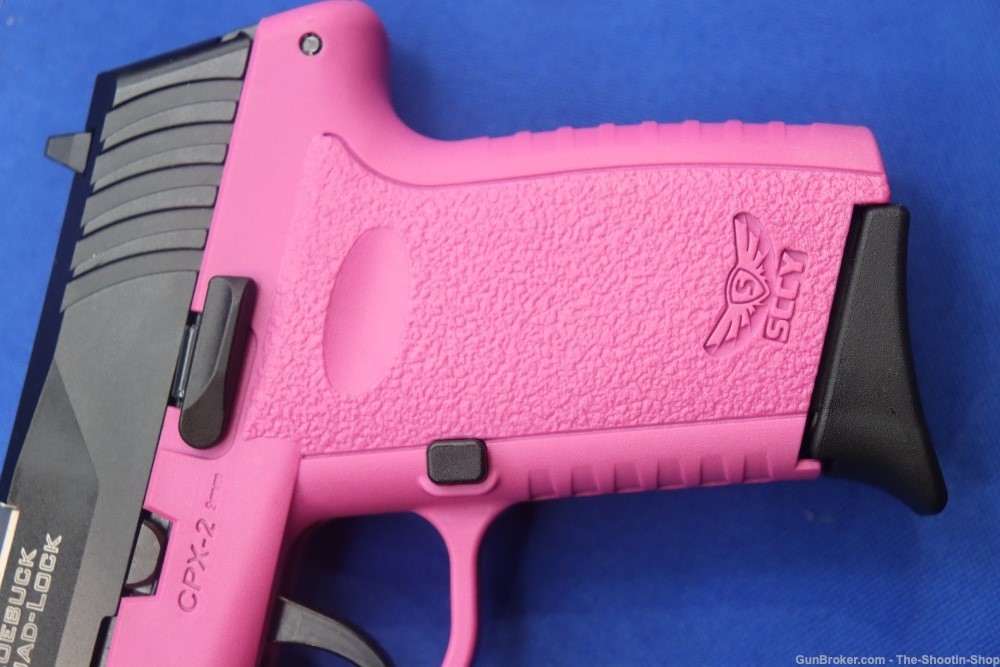 SCCY Industries Model CPX-2 GEN3 Pistol 9MM Luger 2-TONE PINK BLK 10RD LNIB-img-5